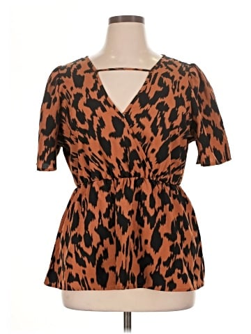 Shein Short Sleeve Blouse (view 1)