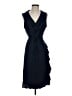 J.Crew 100% Polyester Blue Cocktail Dress Size L - photo 1