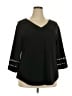 Xieerduo Black 3/4 Sleeve Top Size XXL - photo 1