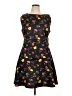 The Limited Floral Black Casual Dress Size XL - photo 1