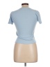 Zara Blue Short Sleeve Turtleneck Size L - photo 2