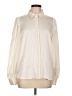 Ann Taylor 100% Polyester Ivory Long Sleeve Blouse Size L - photo 1