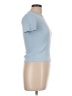 Zara Blue Short Sleeve Turtleneck Size L - photo 4