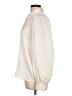 Ann Taylor 100% Polyester Ivory Long Sleeve Blouse Size L - photo 5