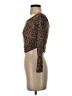 Shein Brown Long Sleeve Top Size S - photo 5