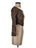 Shein Brown Long Sleeve Top Size S - photo 4