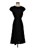 Babaton Solid Black Casual Dress Size 2 - photo 1
