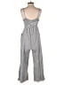 Miami 100% Cotton Stripes Gray Jumpsuit Size M - photo 2