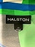 Halston Color Block Green Casual Dress Size 14 - photo 7