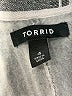 Torrid 100% Polyester Checkered-gingham Gray Coat Size 4X Plus (4) - photo 6