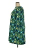 Lesley Evers Print Teal Casual Dress Size 2X - photo 5