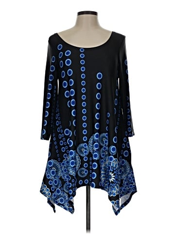 White Mark 3/4 Sleeve Blouse (view 1)