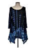 White Mark Blue 3/4 Sleeve Blouse Size L - photo 1