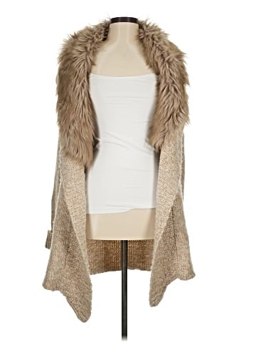 Express Faux Fur Vest (view 1)