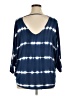 Ginger G. Blue 3/4 Sleeve T-Shirt Size XL (estimated) - photo 2