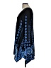 White Mark Blue 3/4 Sleeve Blouse Size L - photo 5