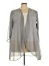 R&M Richards 100% Polyester Gray Cardigan Size 22 - photo 1