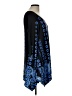 White Mark Blue 3/4 Sleeve Blouse Size L - photo 4