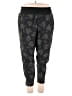 Athleta Print Black Active Pants Size 18 - photo 1