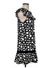 BCBGMAXAZRIA Polka Dots Black Casual Dress Size S - photo 4