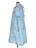 Assorted Brands Checkered-gingham Blue Casual Dress Size XL (estimated) - photo 5