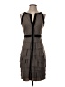 BCBGMAXAZRIA Gray Cocktail Dress Size 4 - photo 1