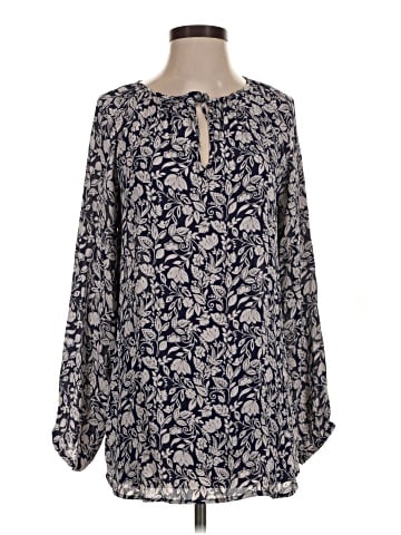 Garnet Hill Long Sleeve Blouse (view 1)