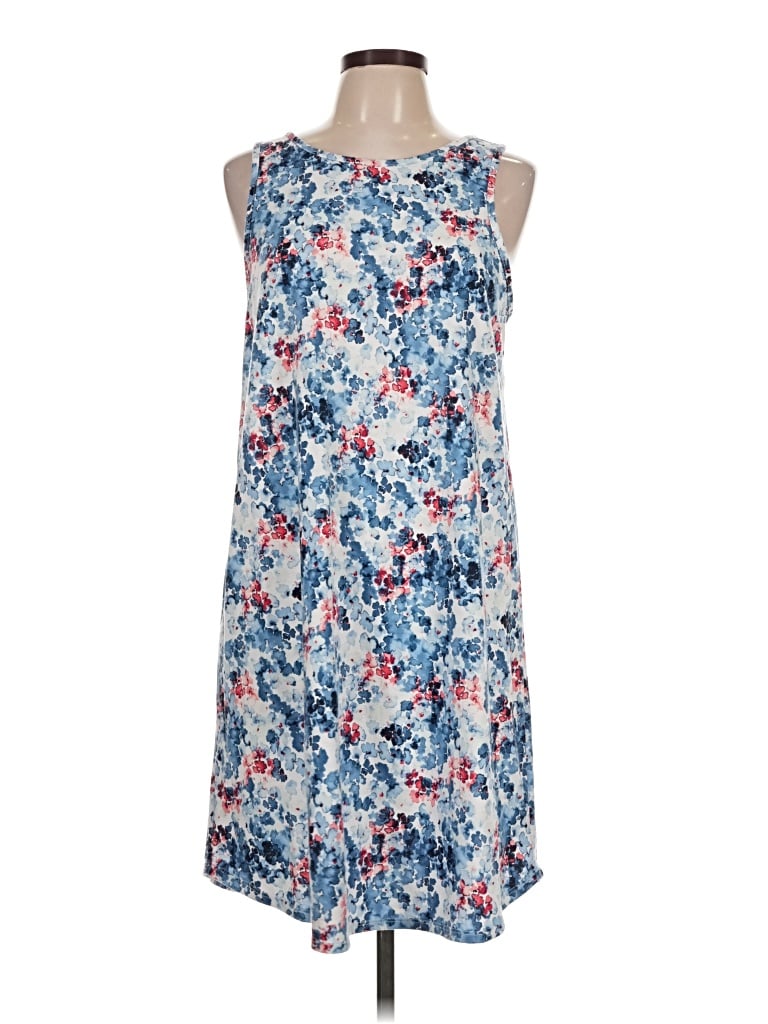 Pre-owned Crown & Ivy Casual Dress In Blue