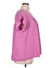 Andree by UNIT 100% Polyester Pink Short Sleeve Blouse Size 1X - photo 4