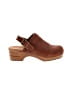 White Mountain Brown Mule/Clog Size 8 - photo 1