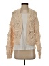 Zara 100% Baumwolle Tan Cardigan Size S - photo 1
