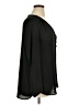 Pleione 100% Polyester Black Long Sleeve Blouse Size XL - photo 4