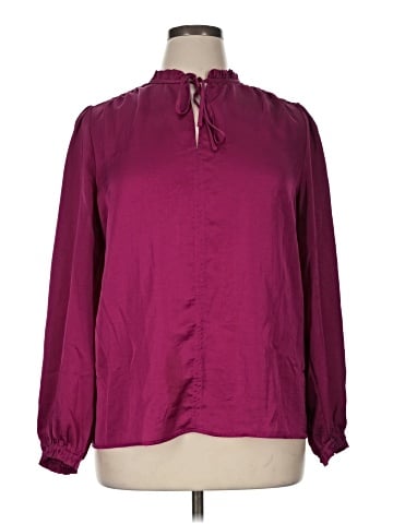 Ann Taylor LOFT Long Sleeve Blouse (view 1)