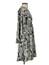 Veronica M. Paisley Gray Casual Dress Size S - photo 4