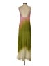 Baobab Collection 100% Polyester Color Block Multi Color Green Casual Dress Size XS - photo 2