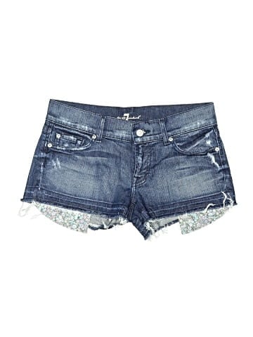 7 For All Mankind Denim Shorts (view 1)