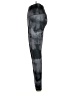 Unbranded Tie-dye Gray Leggings Size XS - photo 5
