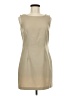 My Michelle 100% Polyester Solid Tan Cocktail Dress Size 9 - 10 - photo 1