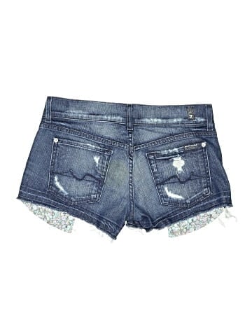 7 For All Mankind Denim Shorts (view 2)