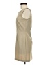 My Michelle 100% Polyester Solid Tan Cocktail Dress Size 9 - 10 - photo 5