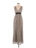 Yellow Star Brown Cocktail Dress Size S - photo 1
