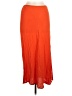 Old Navy 100% Rayon Solid Orange Casual Skirt Size M - photo 1