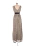 Yellow Star Brown Cocktail Dress Size S - photo 2