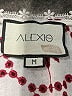 Alexis Red Burgundy 3/4 Sleeve Blouse Size M - photo 7