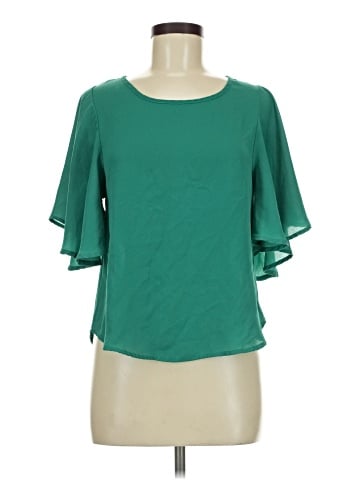 A'gaci Short Sleeve Blouse (view 1)