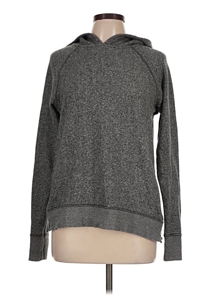 Pre-owned Aerie Pullover Hoodie In Gray
