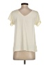 Assorted Brands Ivory Short Sleeve Blouse Size S (estimated) - photo 2