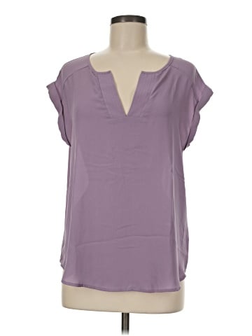 7th Avenue Design Studio New York & Company Short Sleeve Blouse (view 1)