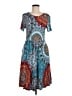 DB Moon Paisley Blue Casual Dress Size M - photo 1