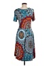 DB Moon Paisley Blue Casual Dress Size M - photo 2